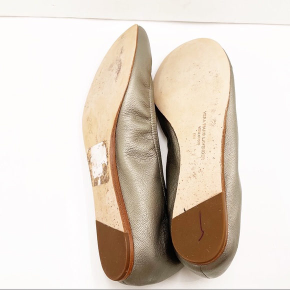 {Vera Wang Lavender} Leather Ballet Flats - Picture 12 of 16